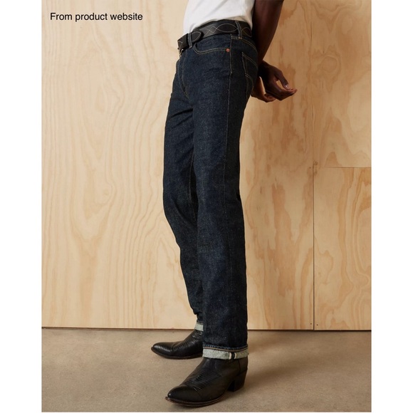 Levi’s 501® ORIGINAL FIT SELVEDGE MEN'S JEANS - Picture 2 of 8